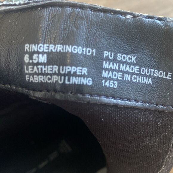 Steven by Steve Madden Snakeskin Print Vegan Faux Leather Waterproof Ankle Boots - Picture 6 of 8